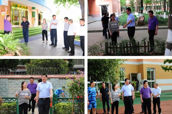 蘇華視察德陽外國(guó)語學(xué)校指導(dǎo)工作