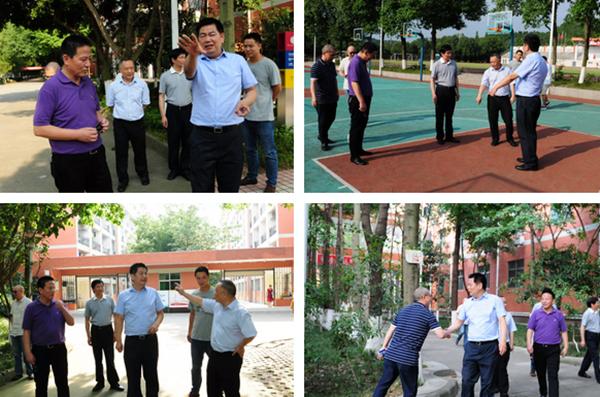 蘇華視察德陽外國(guó)語學(xué)校指導(dǎo)工作